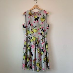 Easter Floral Fit & Flare Dress - Liz Claiborne